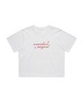 Somewhere Magical Crop Tee