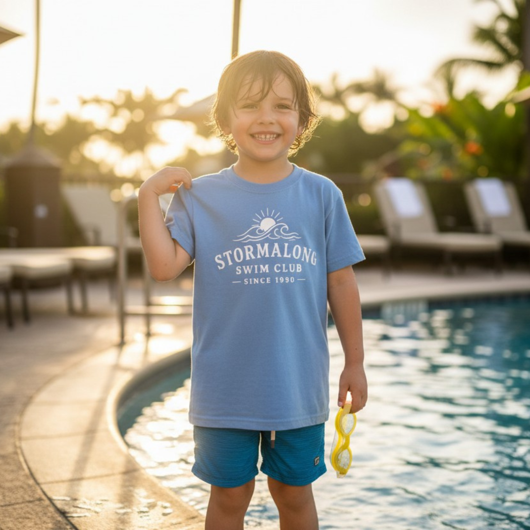 Stormalong Swim Club Youth Tee